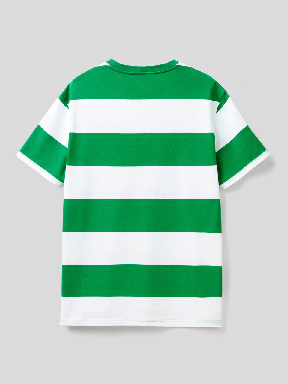 Camiseta de rayas de 100 % algodón orgánico image number 2
