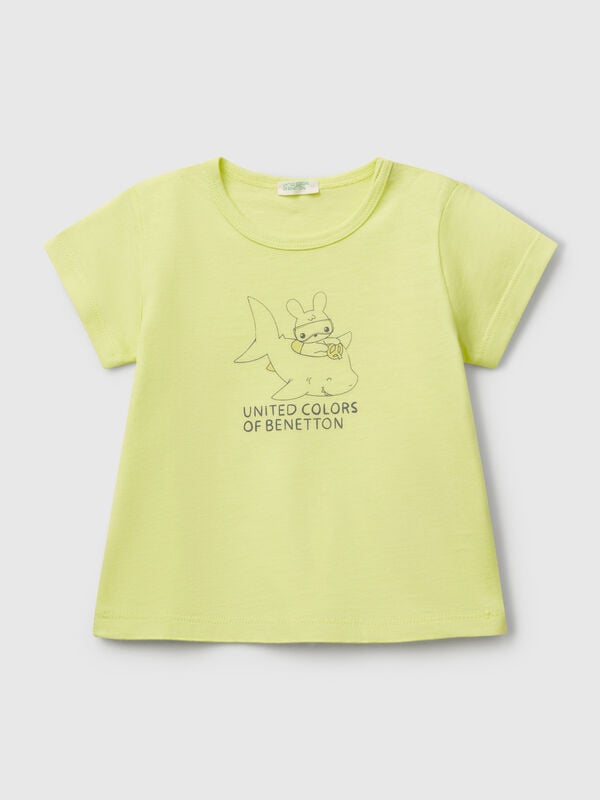 Camiseta manga corta con estampado Recién nacidos