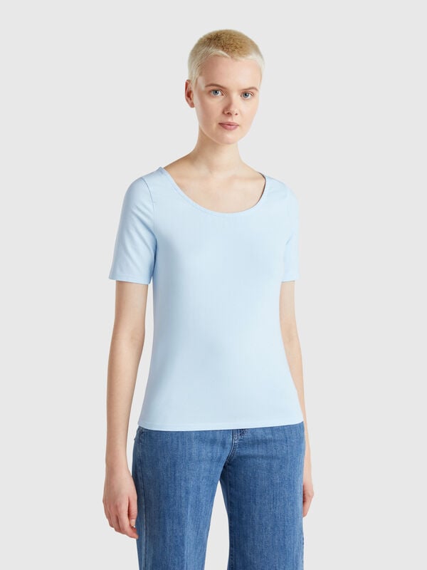 Camiseta reversible ajustada Mujer