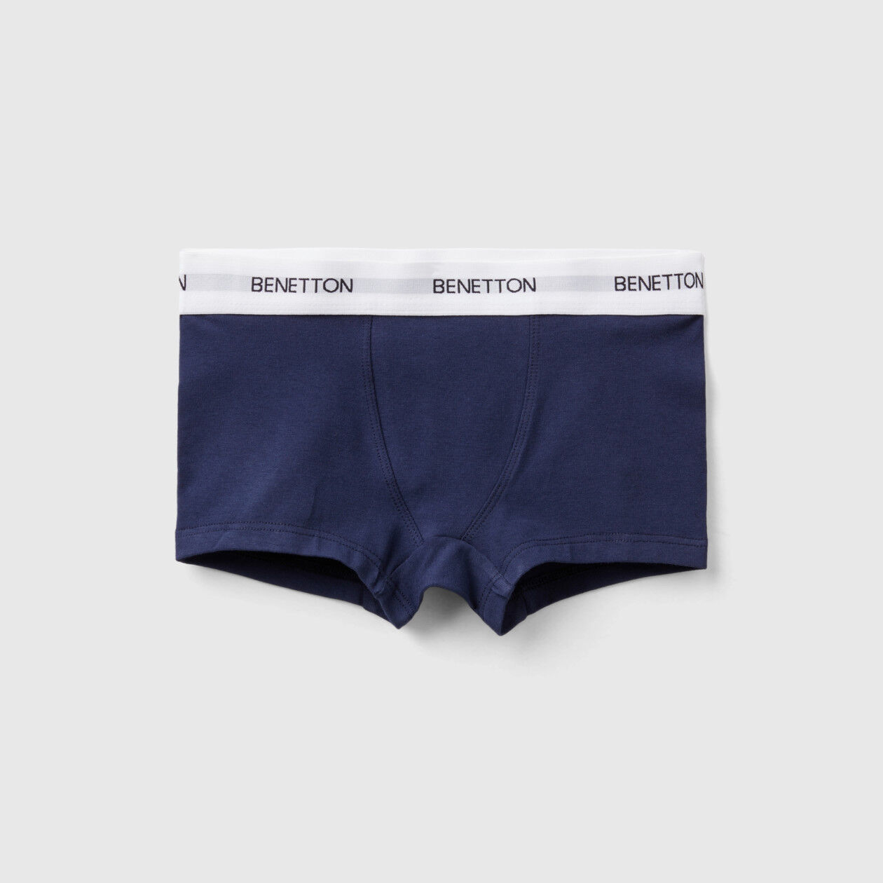 B xer de algod n org nico el stico Azul Oscuro Benetton