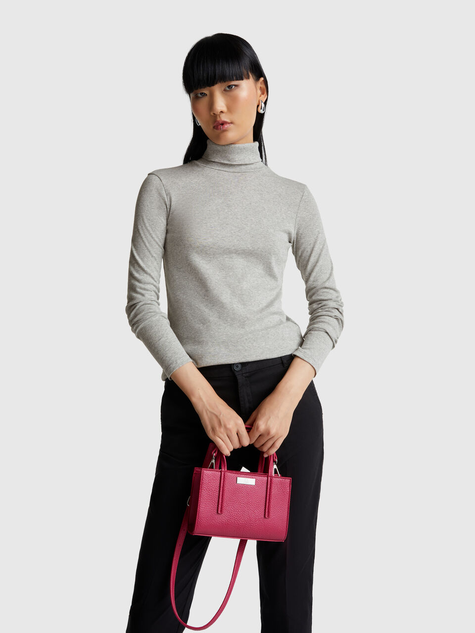 TURTLE NECK SWEATER Mujer image number null