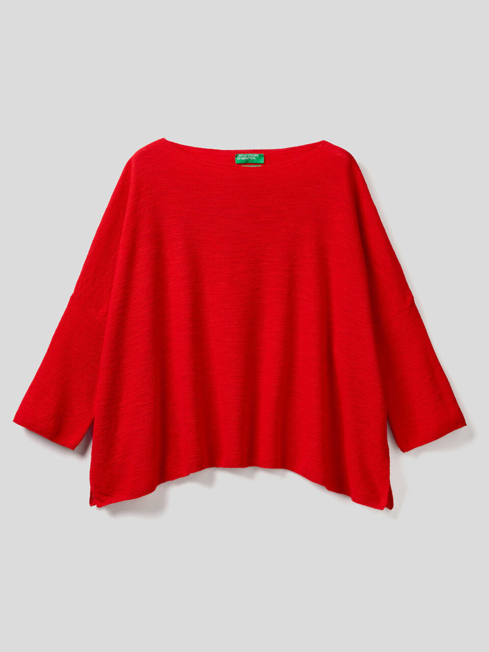 Jersey labrado con escote barco image number 1