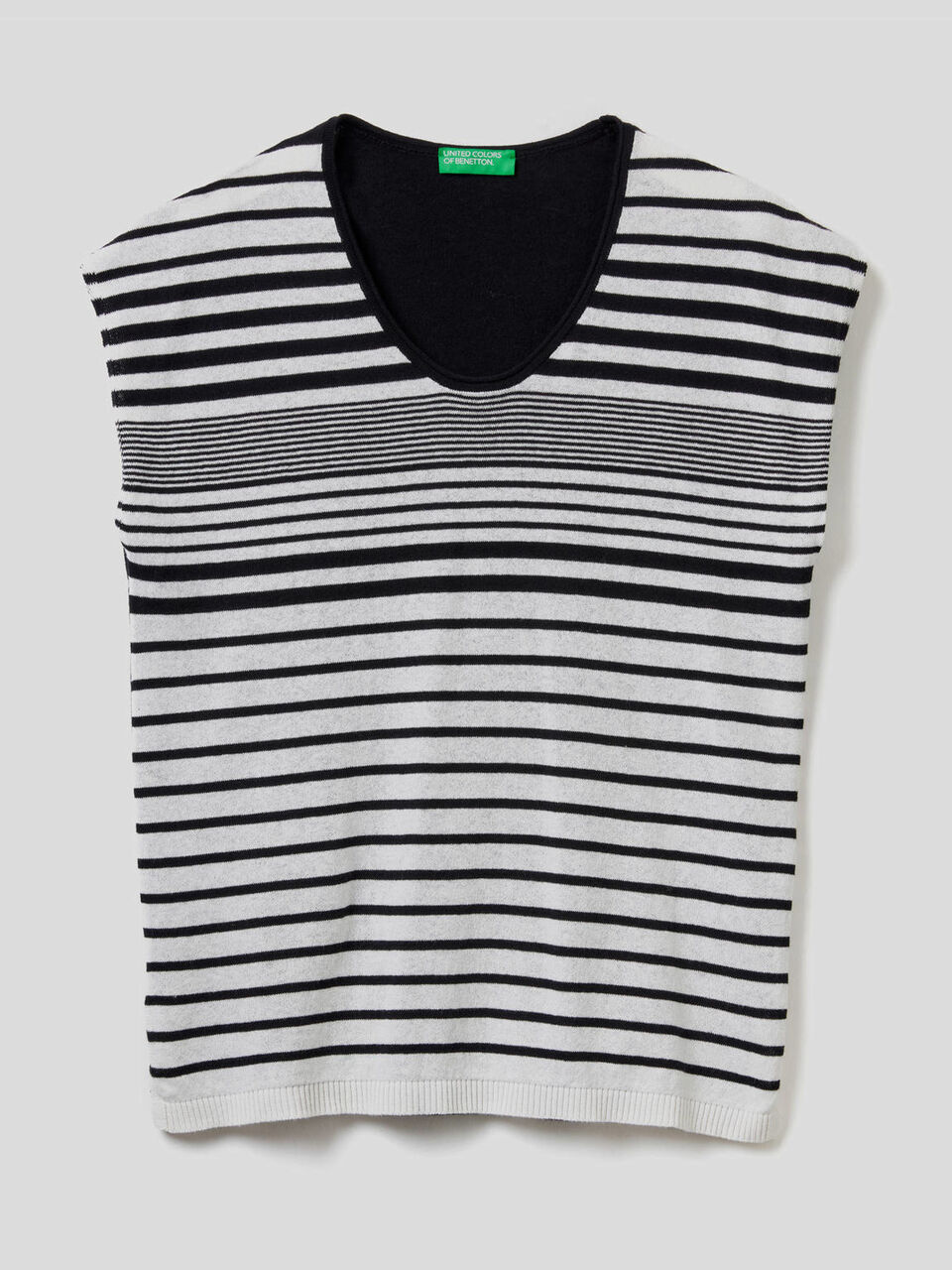 Camiseta de rayas de 100% algodón image number 1