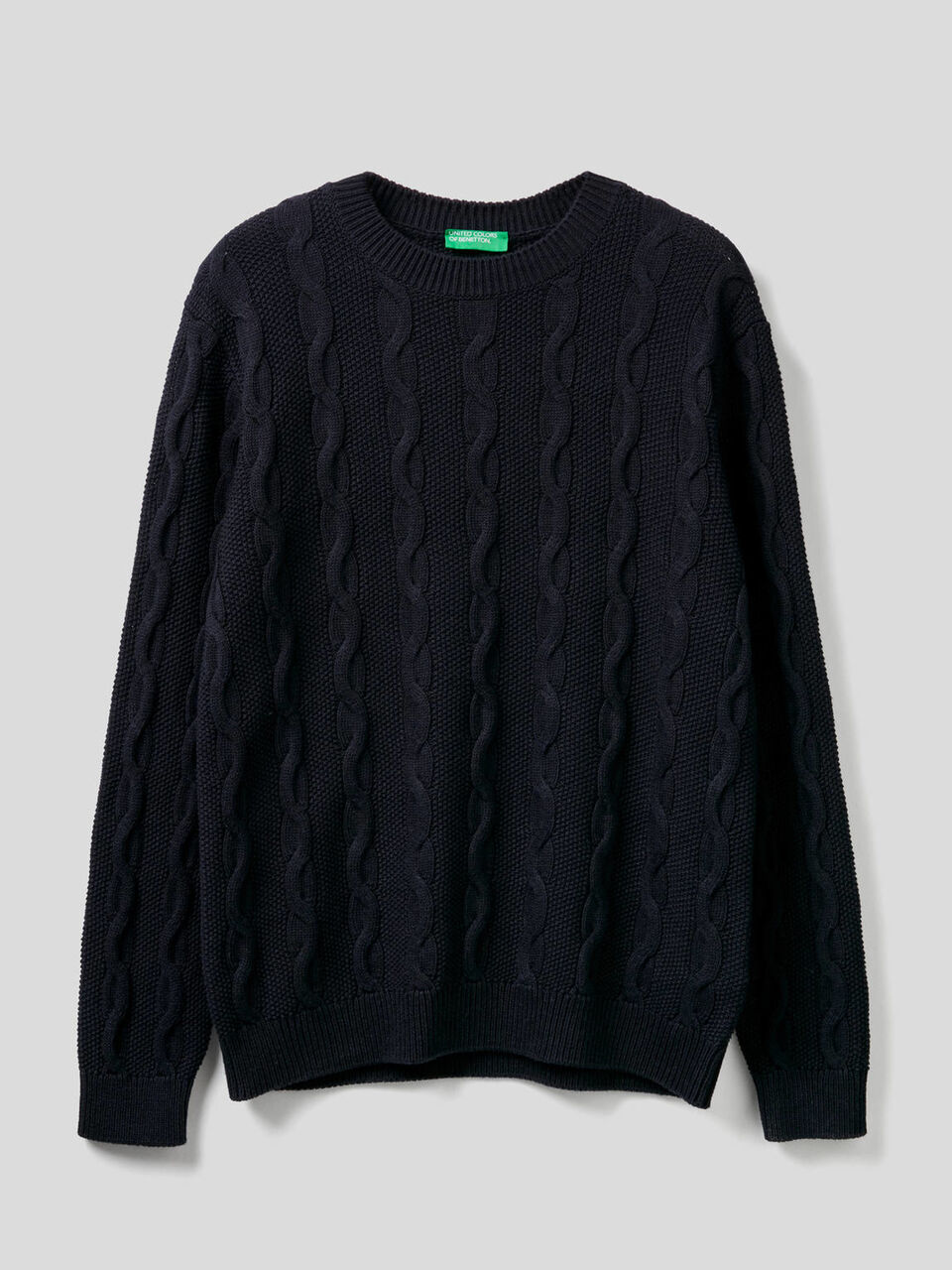 Jersey de cuello redondo con ochos image number 1