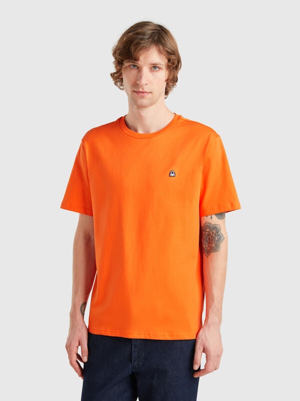 Camiseta básica de algodón  Hombre