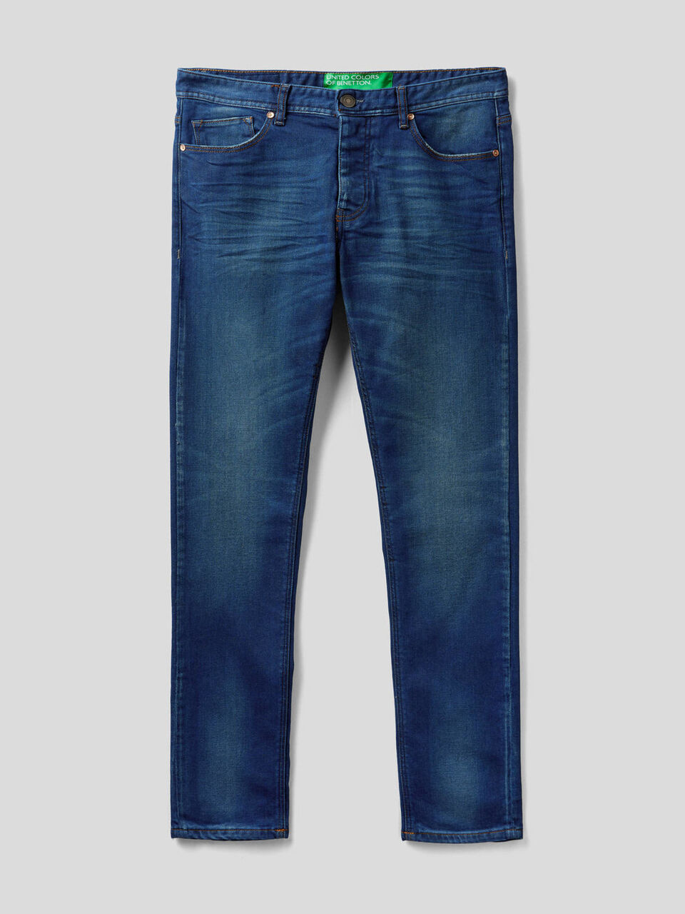 Vaqueros slim fit con cinco bolsillos image number 1