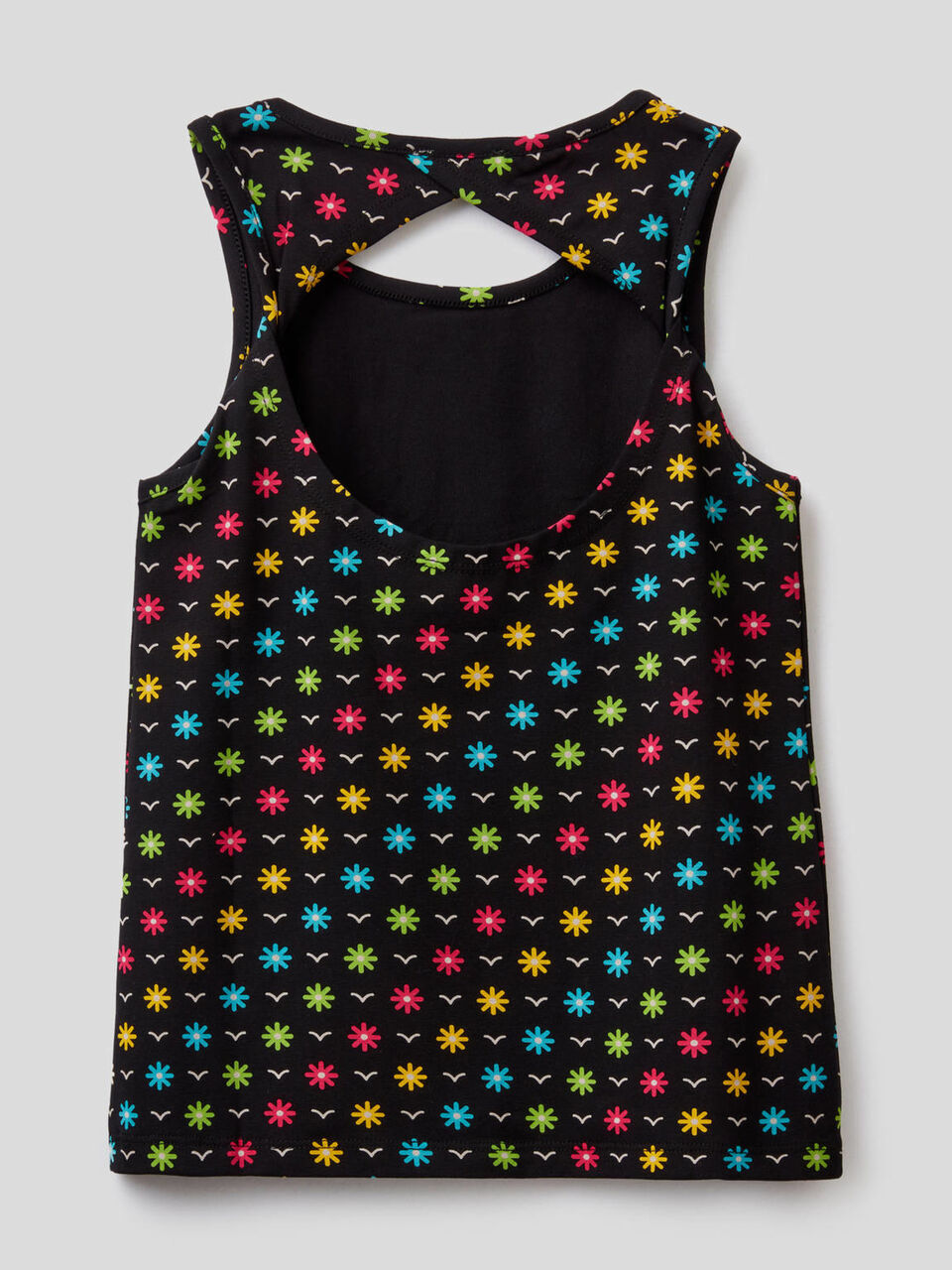 Camiseta de tirantes de algodón elástico image number 2