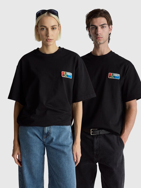 Camiseta Benetton Formula con estampado en la espalda