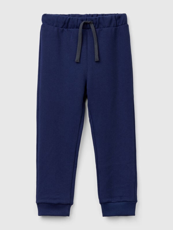 Pantalón de algodón con logotipo Niño