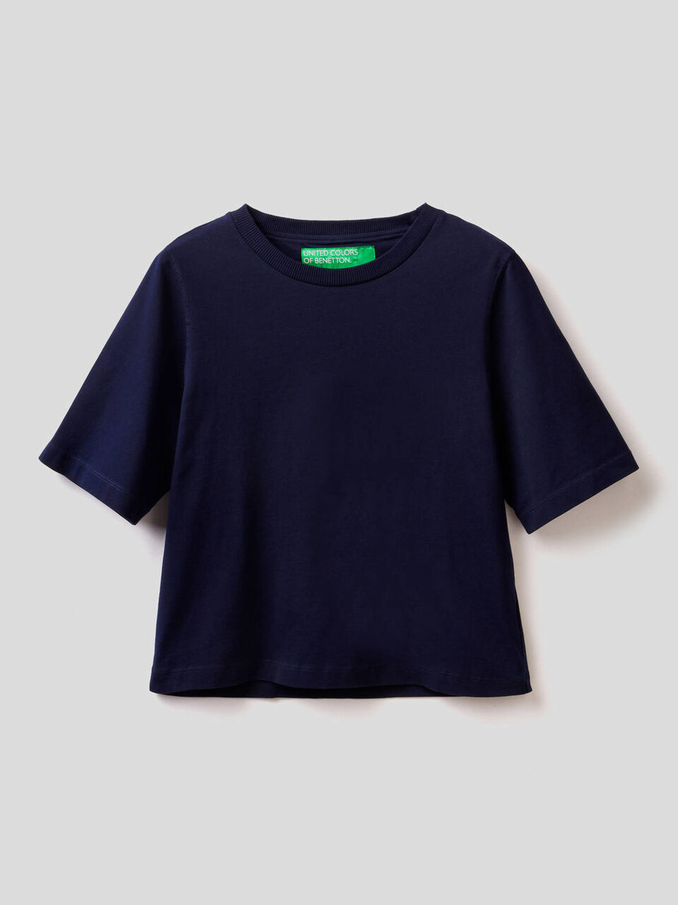 Camiseta boxy fit de 100 % algodón image number 1