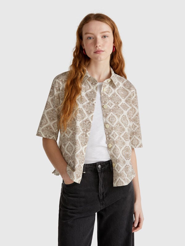 Top corto Mujer