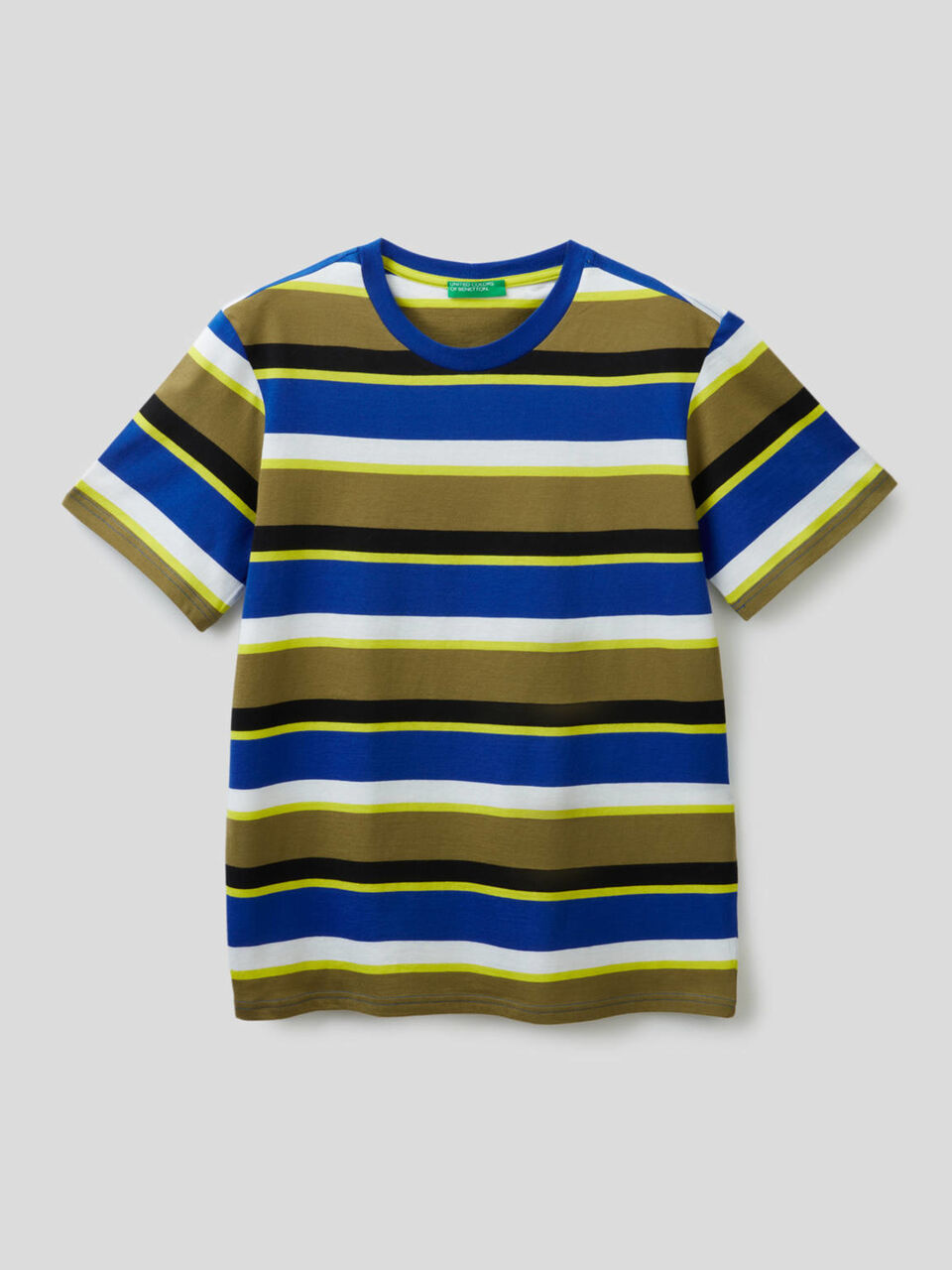 Camiseta de rayas de 100 % algodón image number 1