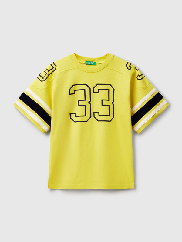 Camiseta manga corta con estampado Niño