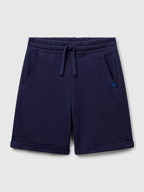 Bermudas de felpa de algodón puro Niño