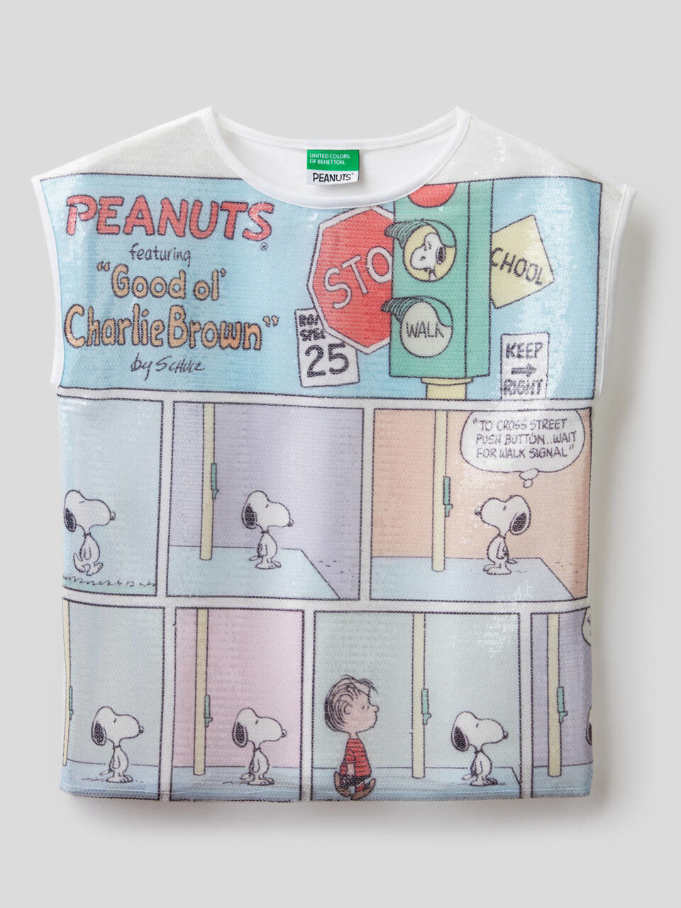 Camiseta de los Peanuts con lentejuelas image number 1