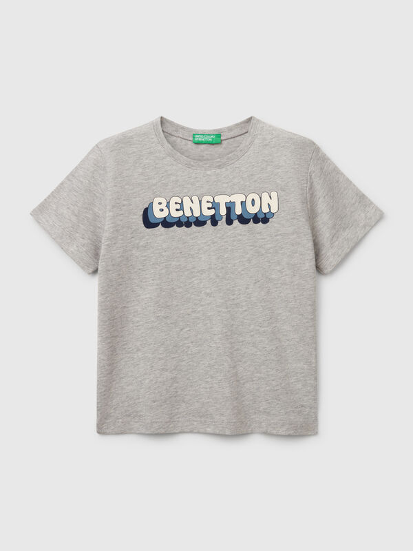 Camiseta con logotipo estampado Niño