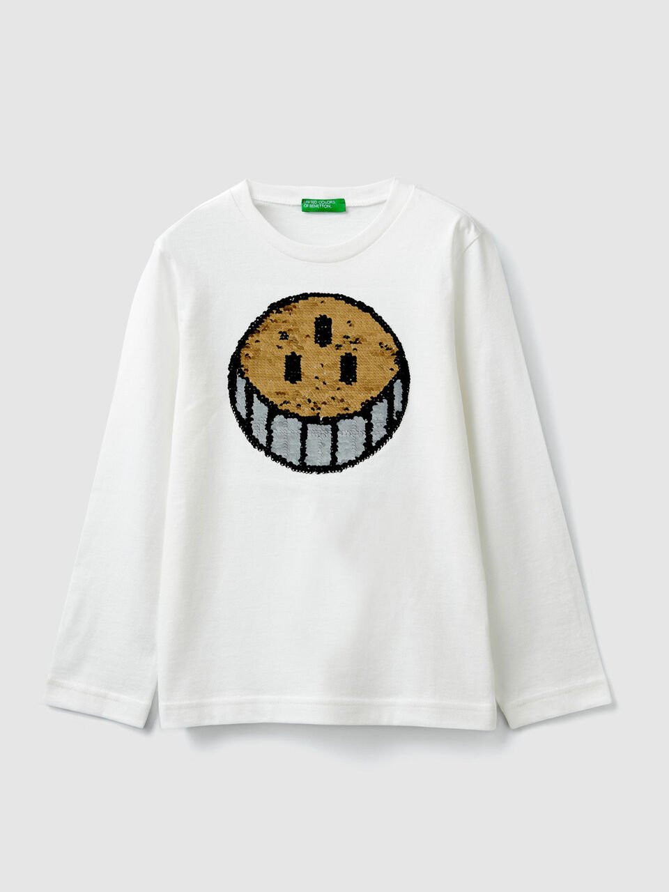 Camiseta con lentejuelas reversibles image number 1