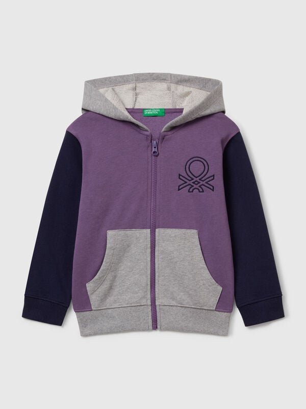 Sudadera con capucha y bordado Niño