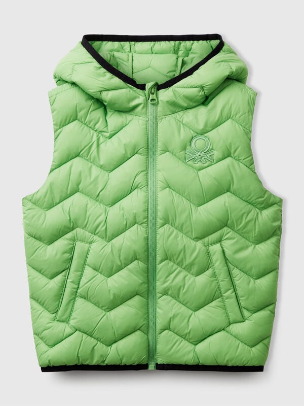 Chaleco acolchado con capucha Niño