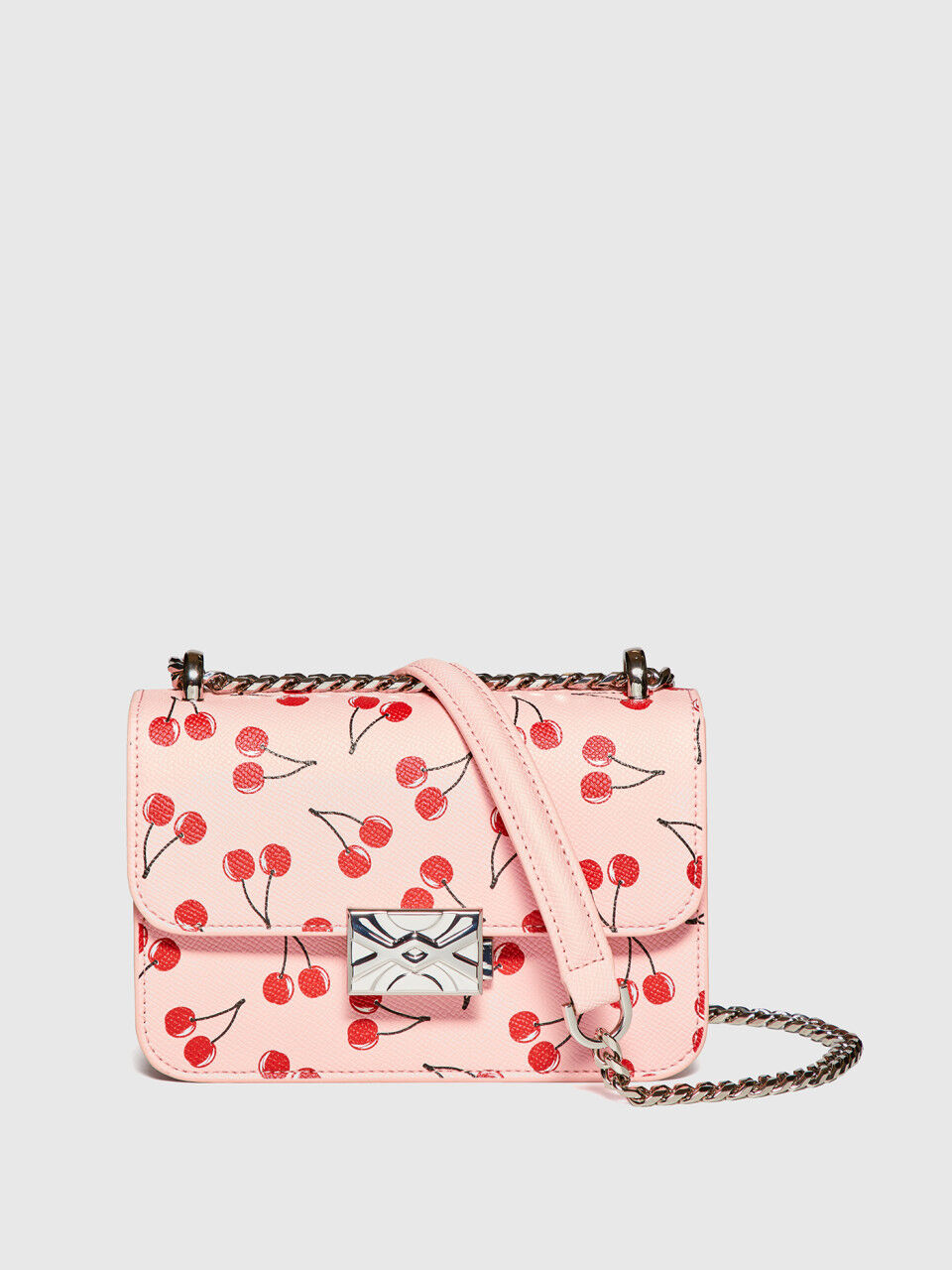 Be Bag pequeño rosa con cerezas
