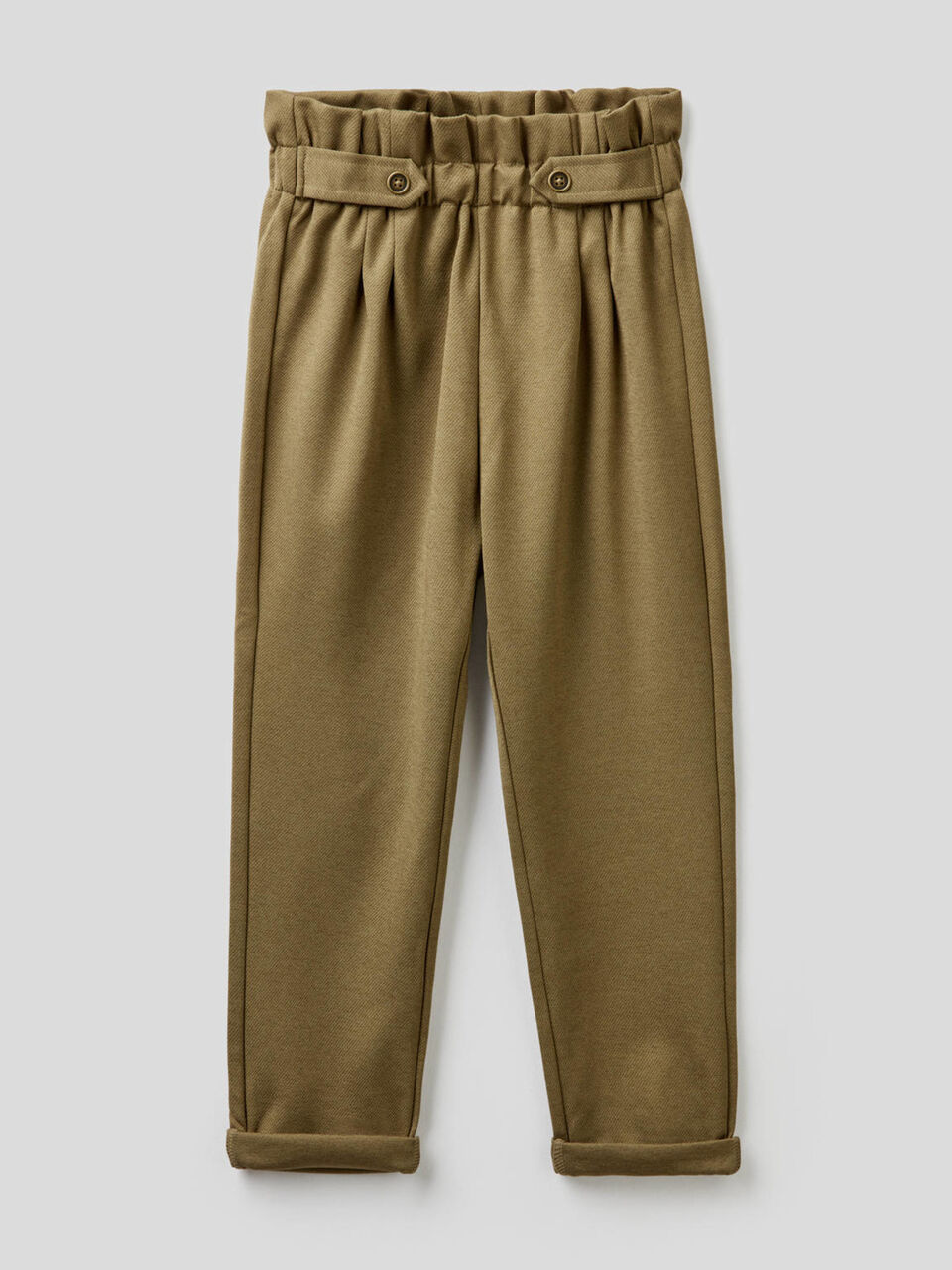 Pantalón holgado de talle alto image number 1