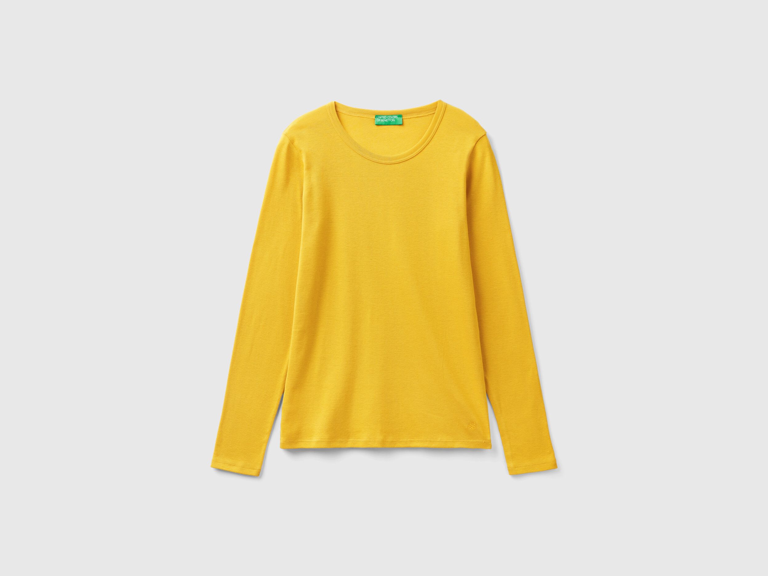 Benetton camisetas best sale manga larga mujer
