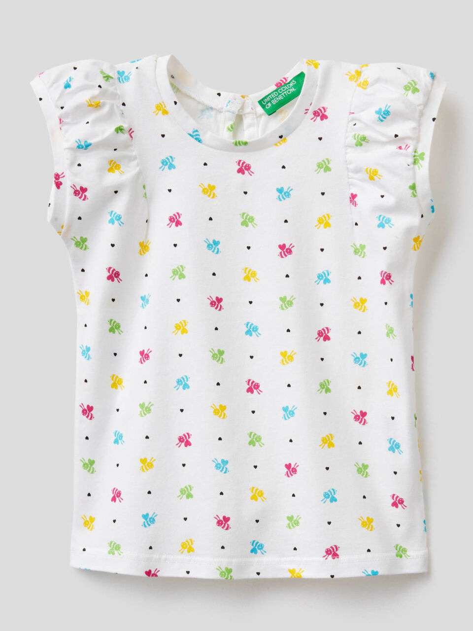 Camiseta estampada de 100% algodón image number 1
