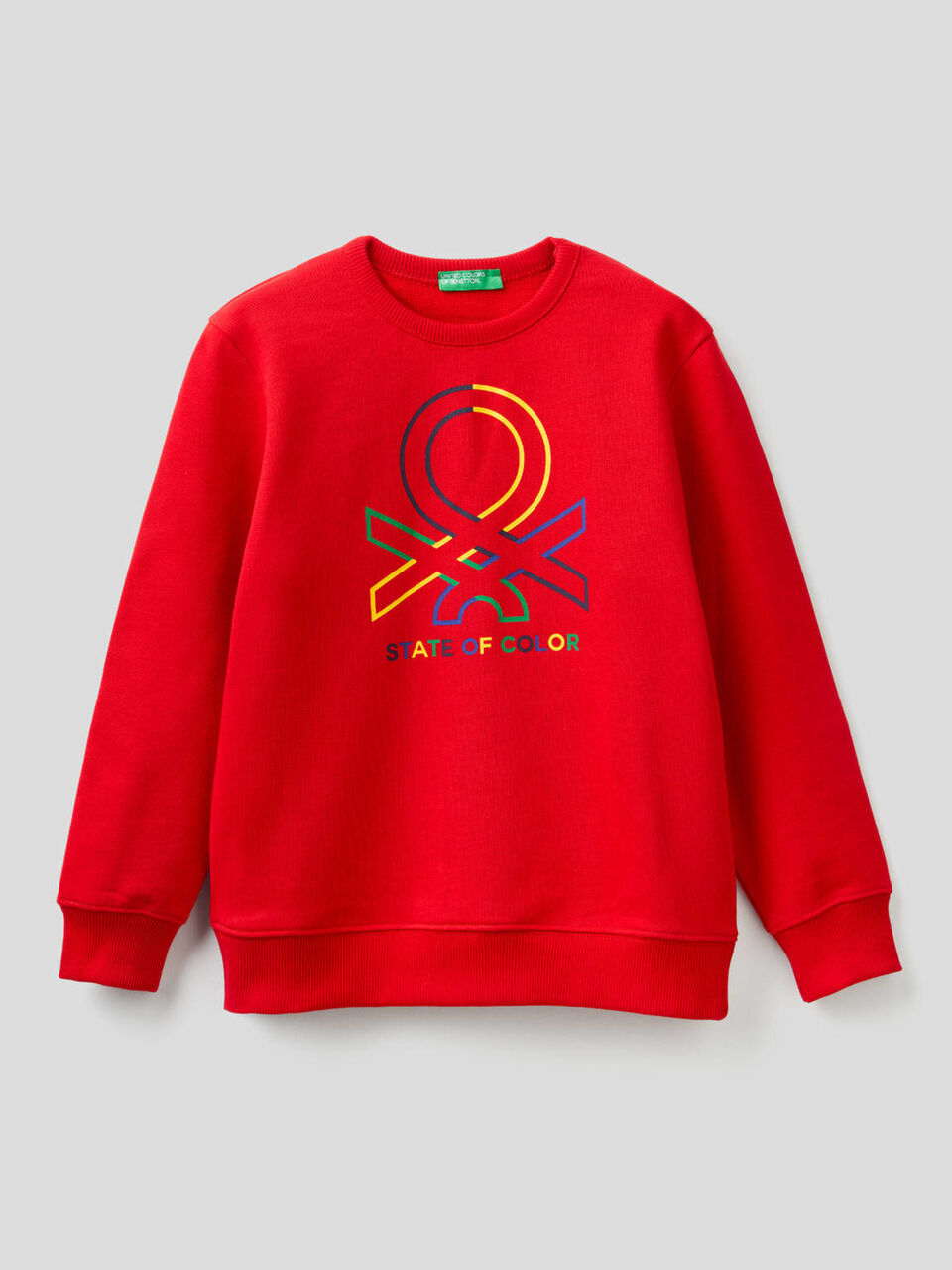Sudadera de algodón puro con logotipo image number 1