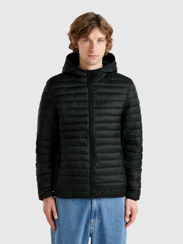 Plumífero regular fit con acolchado  Hombre