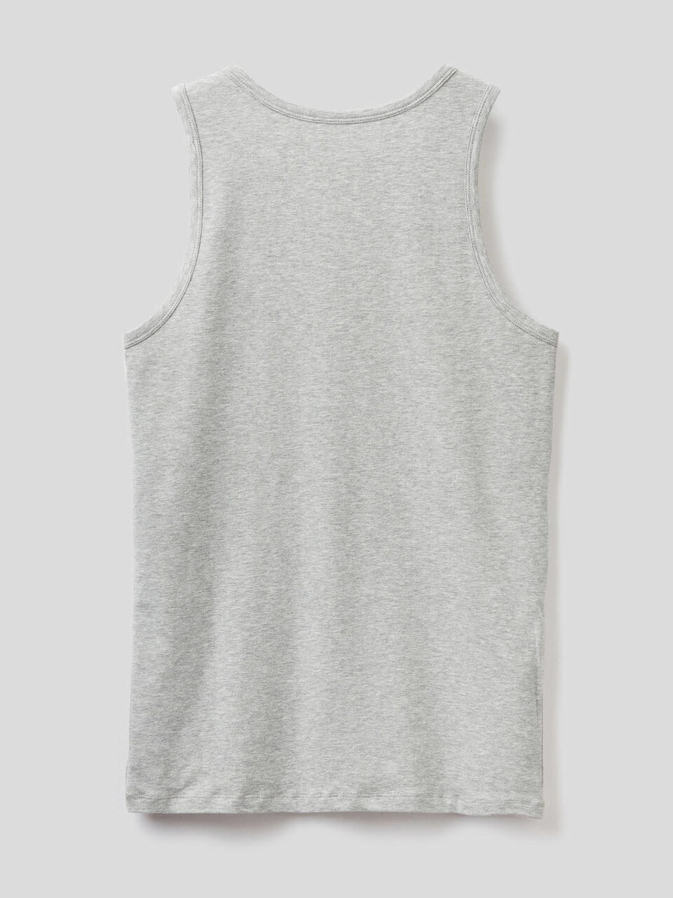 Camiseta de tirantes de algodón orgánico elástico image number 2