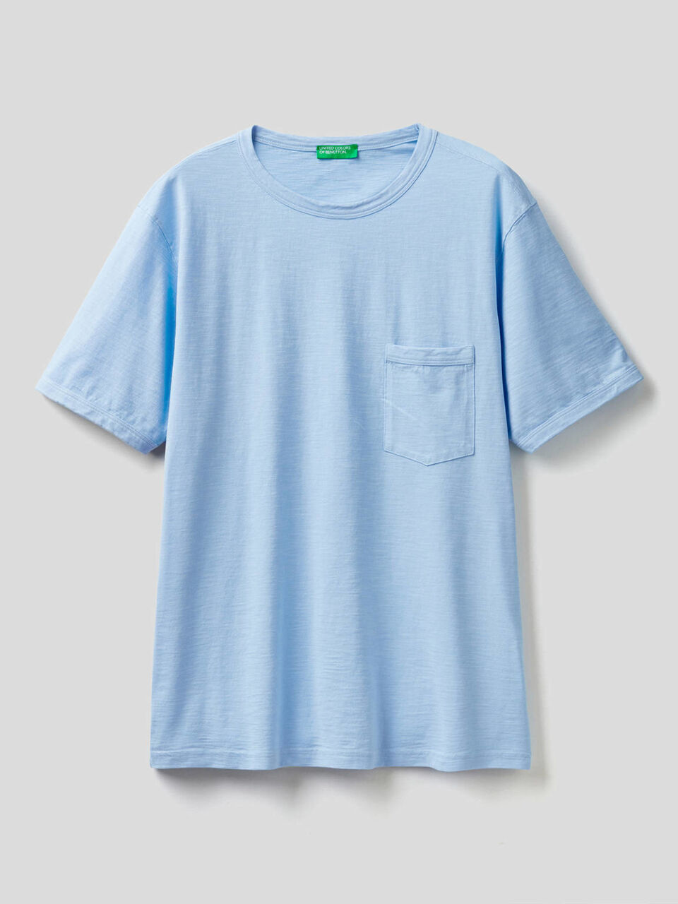 Camiseta de algodón con bolsillo image number 1