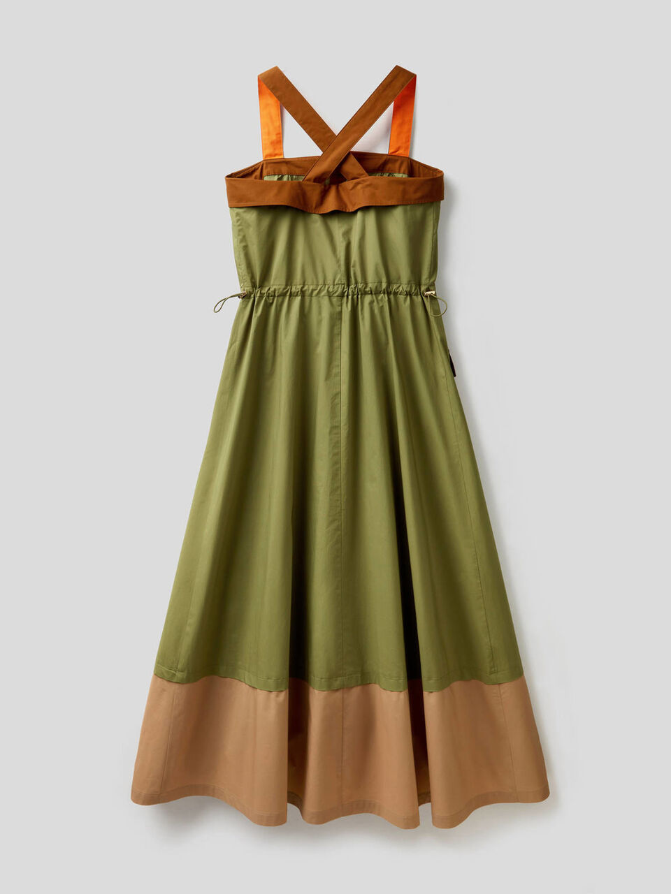 Vestido largo con maxibolsillos image number 2