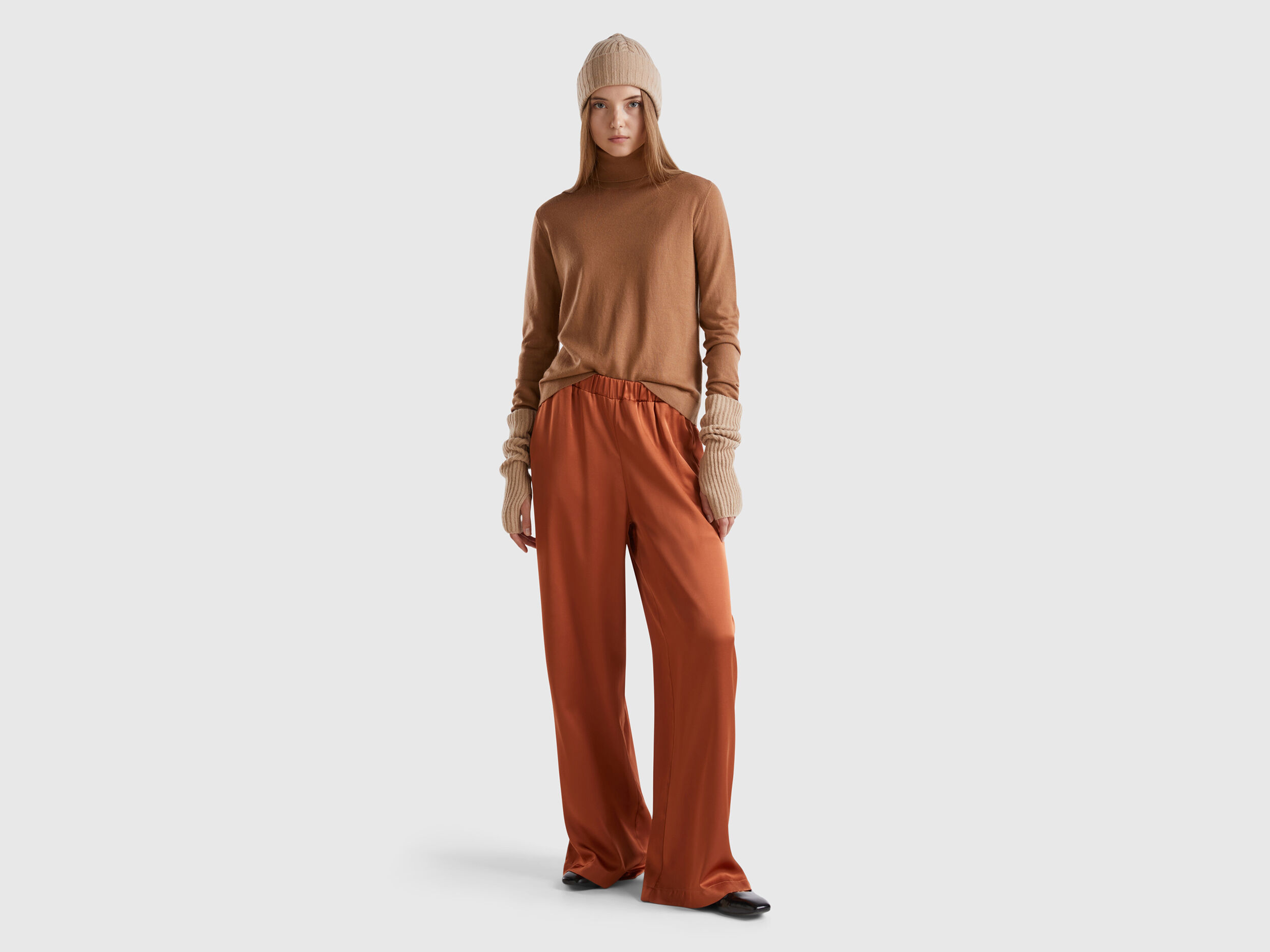 Pantalones Mujer Mid Season Sale Coleccion Benetton