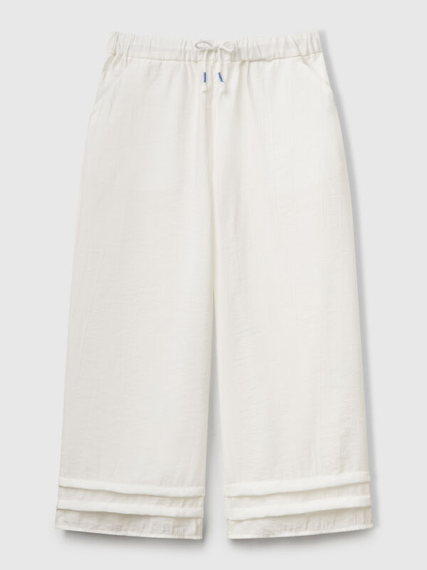 Pantalón mezcla de viscosa Niña