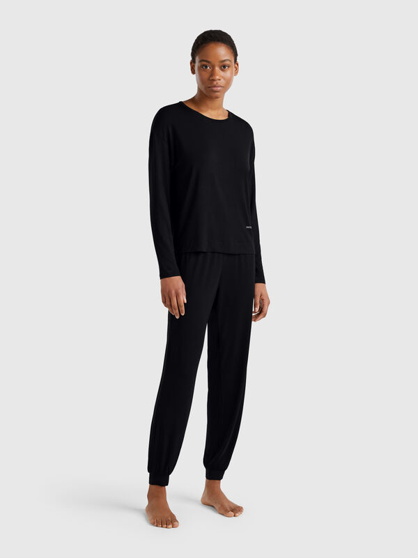 Pantalón de Modal® elástico Mujer