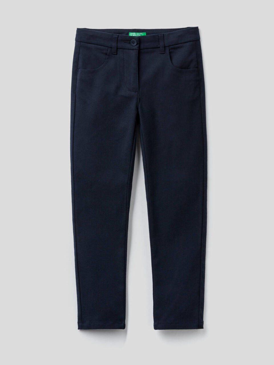 Pantalón pitillo de franela elástica image number 1