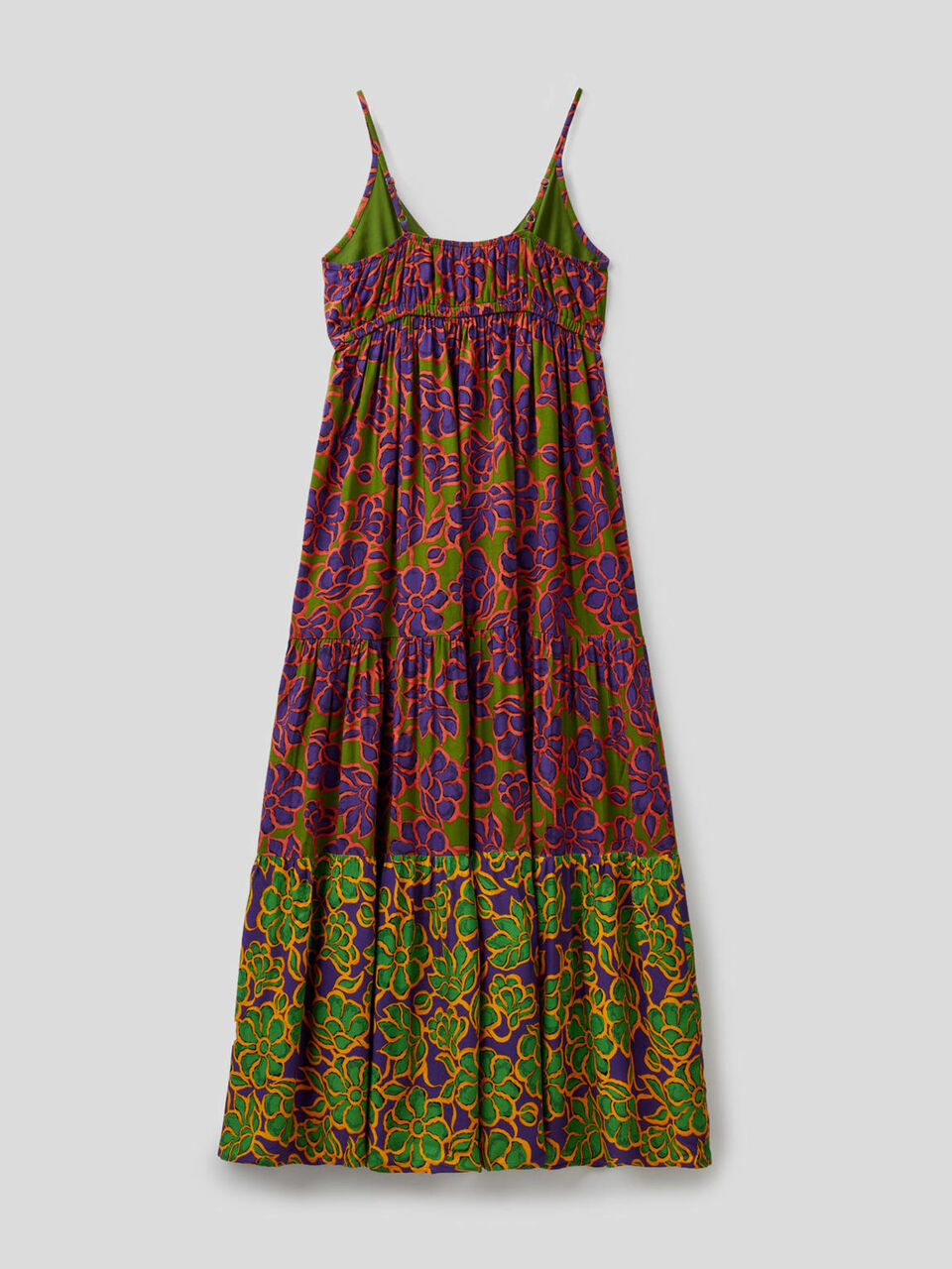 Vestido largo con tirantes image number 2