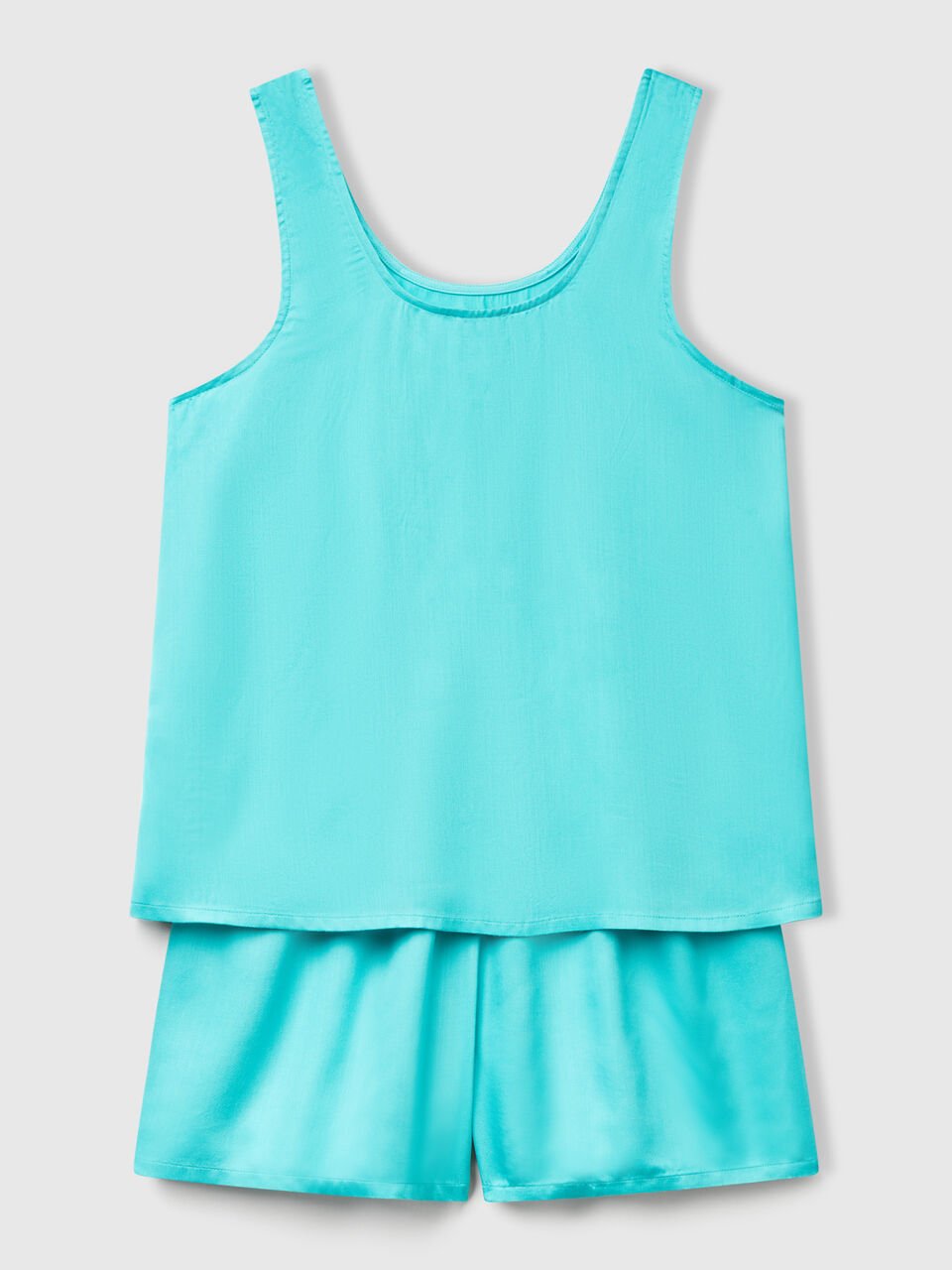 PYJAMA(VEST+SHORTS) Mujer image number 2