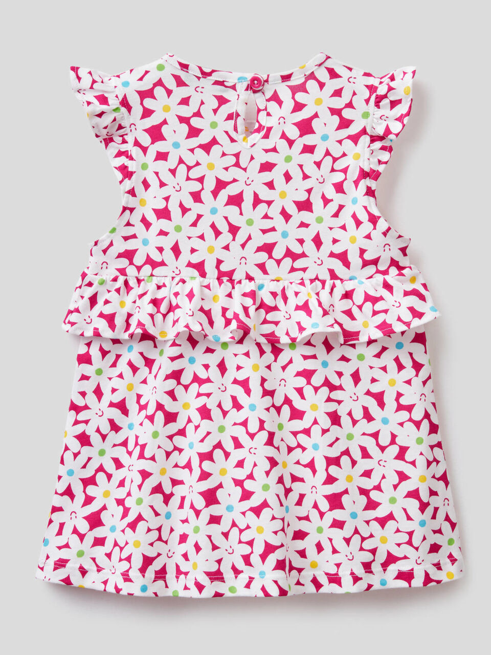 Vestido de 100% algodón con volante image number 2