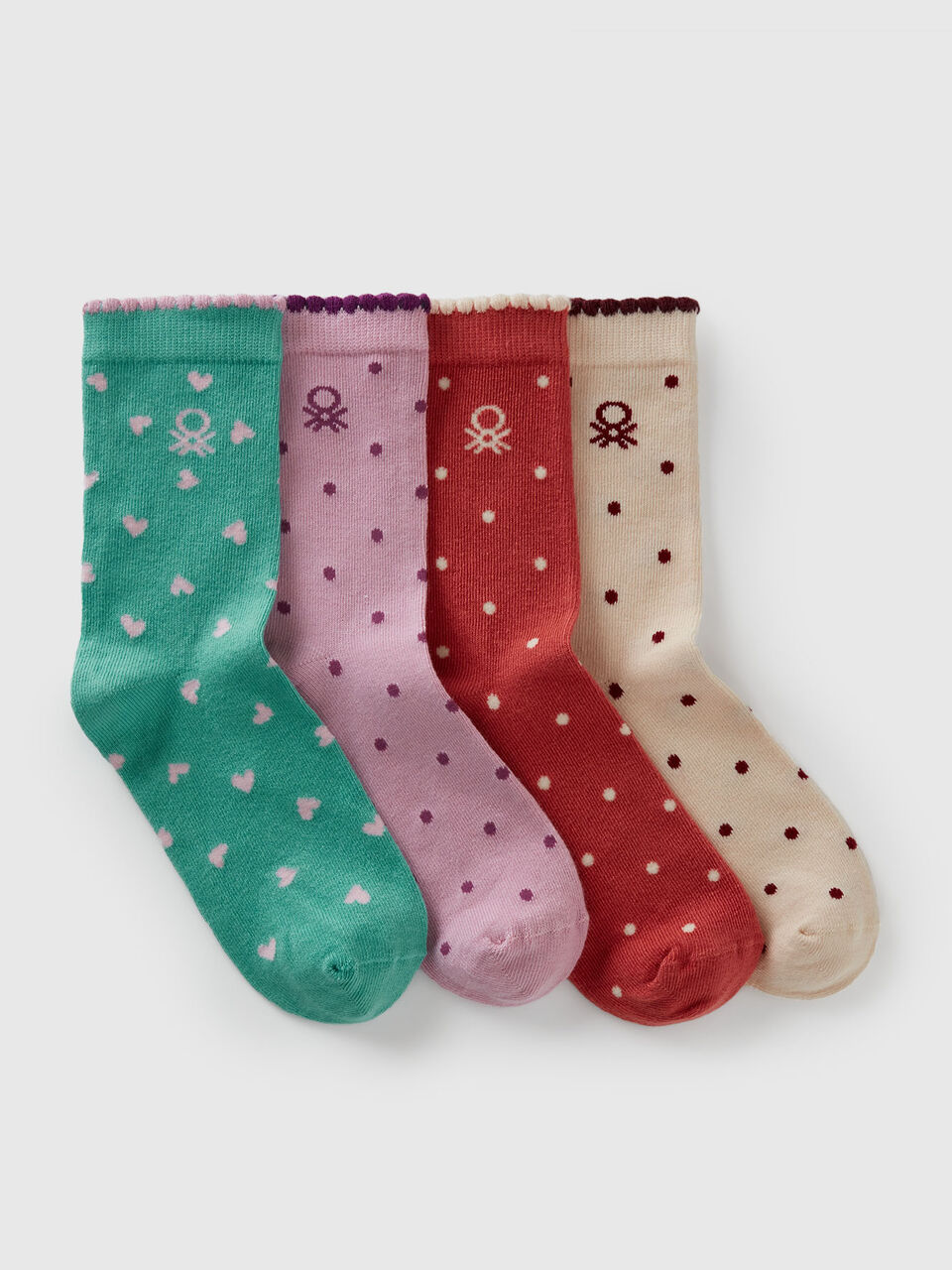 KNITTED SOCKS 4 PAIR Niño image number 1