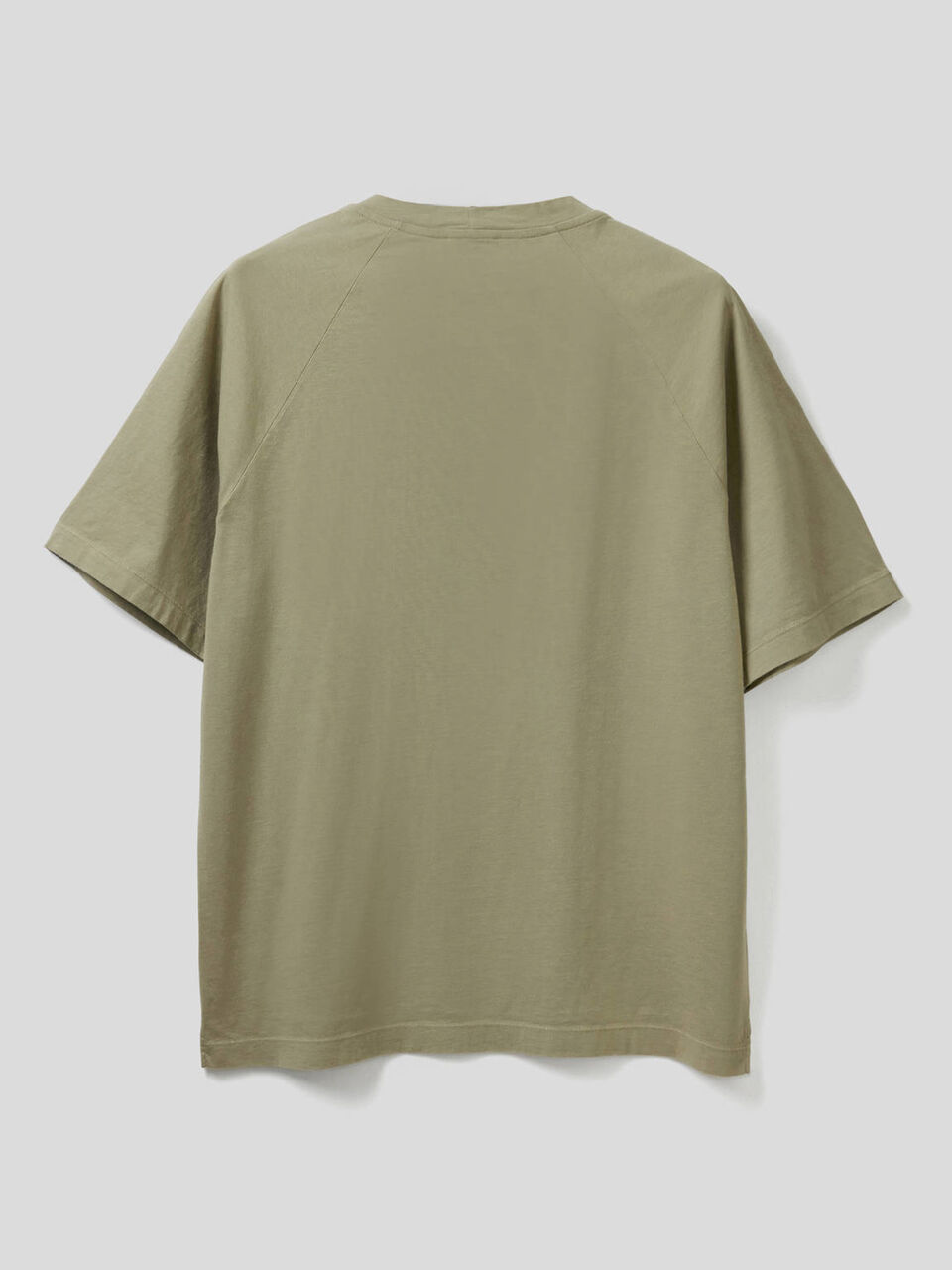 Camiseta de 100 % algodón con manga raglán image number 2