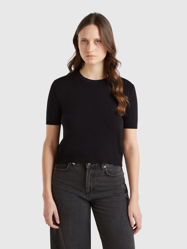 Camisa manga corta 100% algodón Mujer