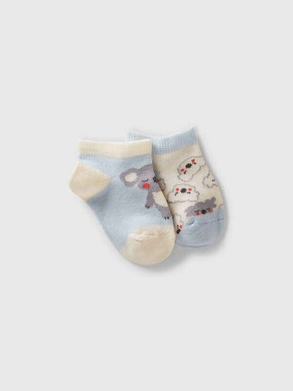 Conjunto de calcetines con animales. Recién nacidos