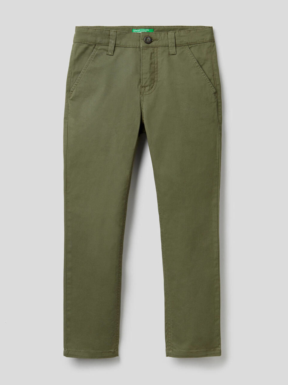 Chinos slim fit de algodón elástico image number null