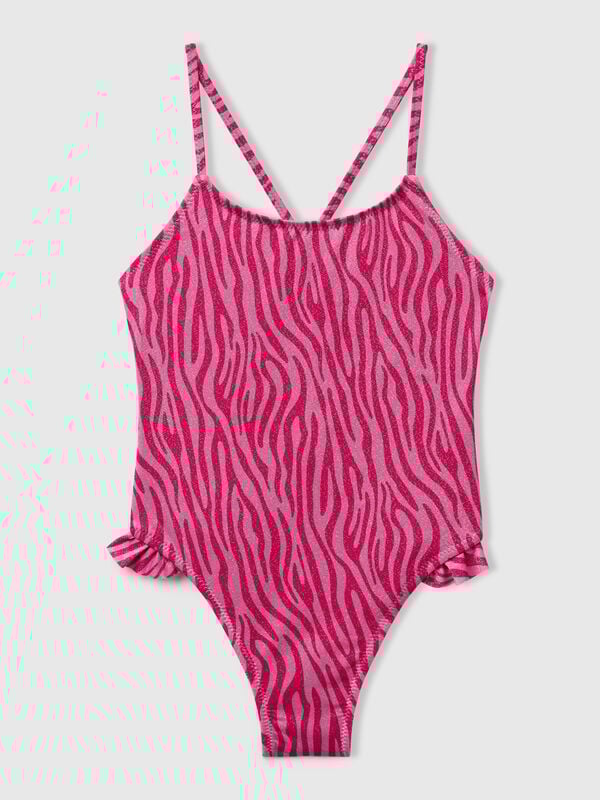 Bañador interior animal print Niña