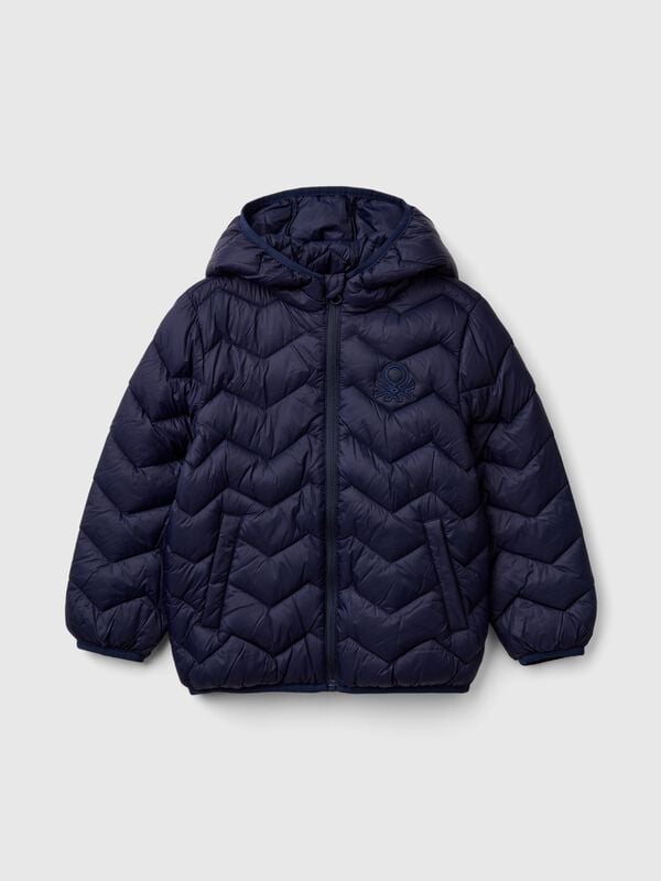Chaqueta acolchada con capucha Niño
