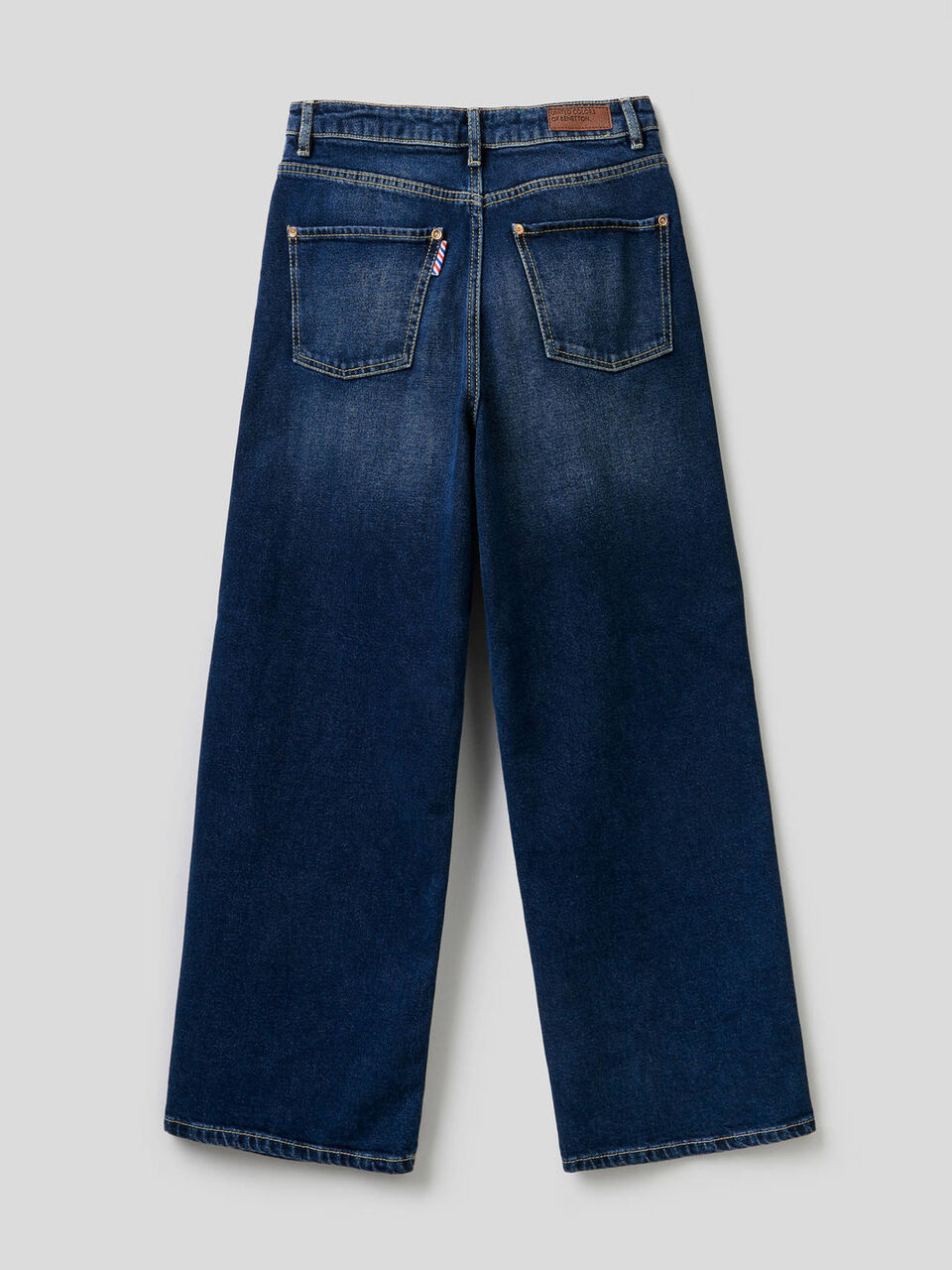 Vaqueros mum fit de denim elástico. image number 2