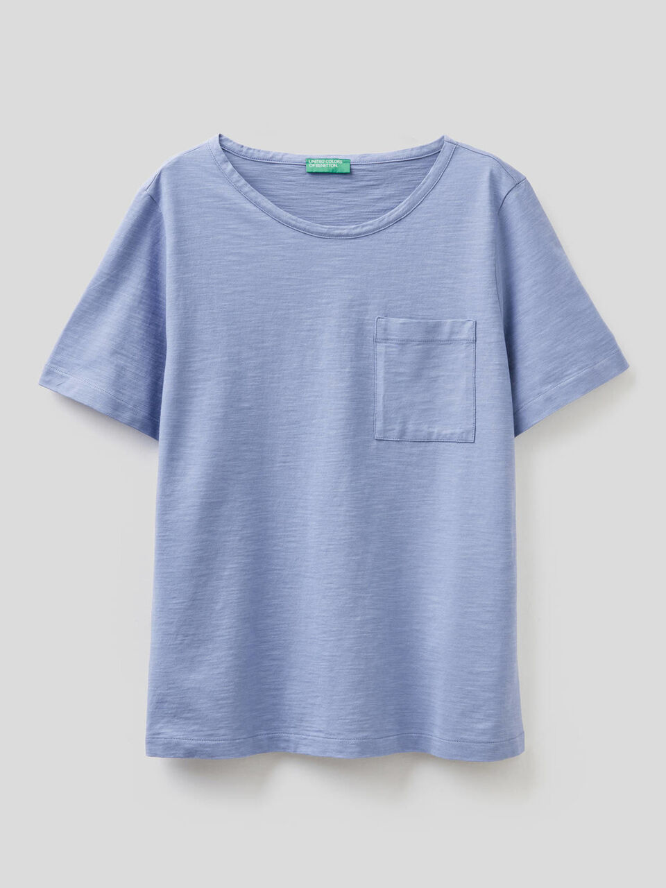 Camiseta lisa con bolsillo image number 1