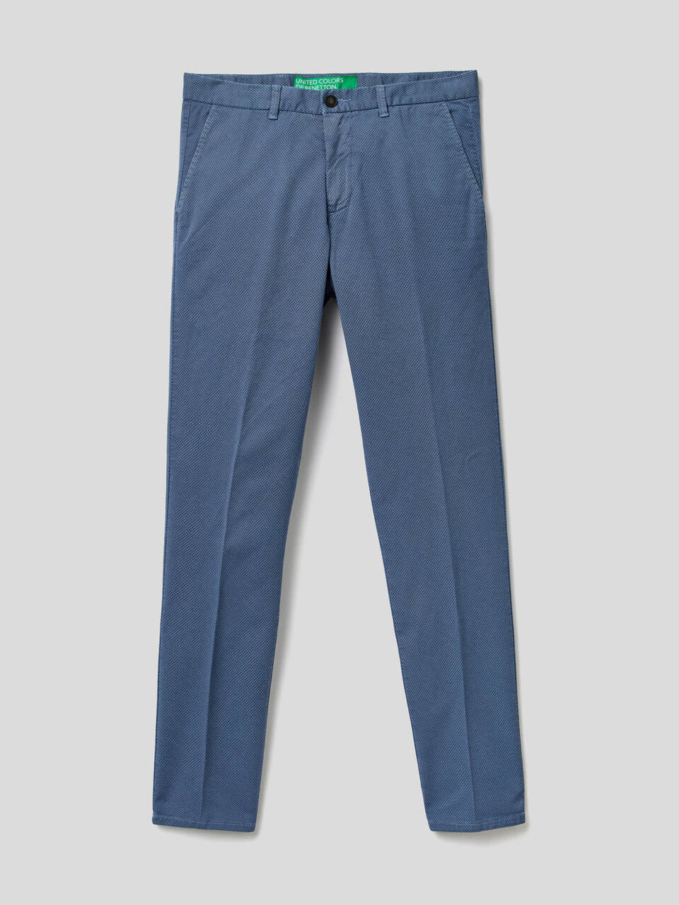 Chinos slim fit de algodón elástico image number 1