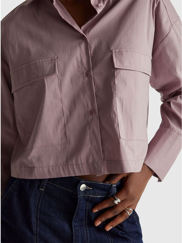 Camisa con bolsillos Camisa con bolsillos Mujer